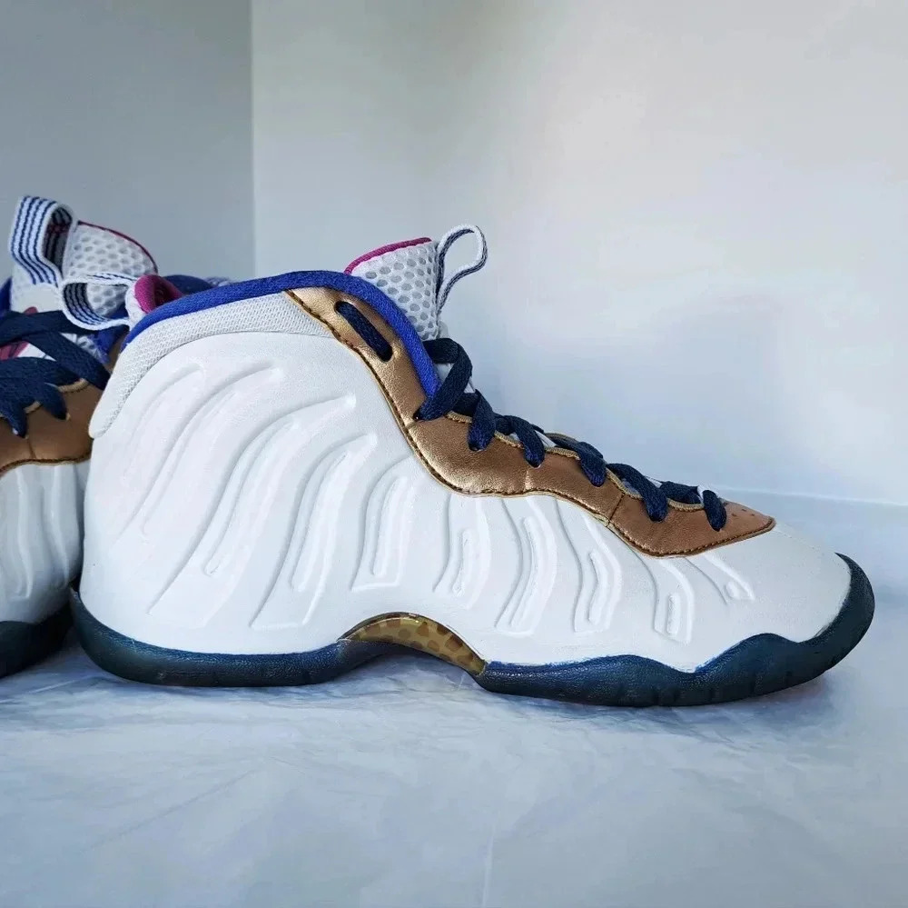 Nike GS Air Foamposite One Peanut Butter & Jelly Size 4Y (23cm) - Picture 4 of 8